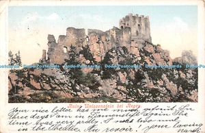 R394021 Ruina Weissenstein bajo lluvia 1906 - Imagen 1 de 4