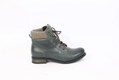 Botas Taos Cutie talla 11 para mujer botín de cuero verde con cordones excursionista estilo informal 42 Foto 1 de 4