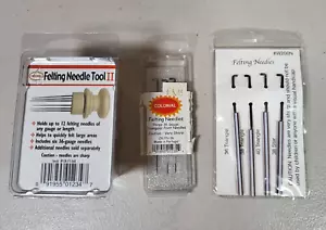 Colonial Needle Company Felting Needle Tool II & Felting Needles - Picture 1 of 6