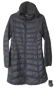 Uniqlo Damen Small S Daunen Puffer Ultra Light Extra Warm Long Mantel Parka Jacke - Bild 1 von 5