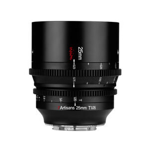 7Artisans Cine Lens 25mm T1.05 for Sony E NEX a5000 A5100 a6000 a6400 a6600