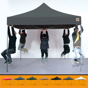 GORILLA GAZEBO ® Pop Up 3x3m Heavy Duty Waterproof Commercial Grade with Canopy - Picture 1 of 23