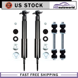 For Ford F-150 Expedition Navigator Shock Absorbers + Sway Bar Links Front 2WD - Picture 1 of 7