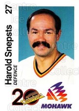 1989-90 Vancouver Canucks Mohawk #20 Harold Snepsts