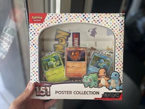 Caja de colección de pósteres 151 de JCC Pokémon escarlata y violeta paquetes de 3 - Imagen 1 de 1