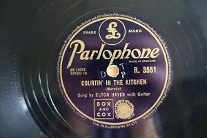 CANCIONES POPULARES ELTON HAYES 78 CORTE EN LA COCINA / PASO TODAS MIS HORAS R 3551 E - Imagen 1 de 2