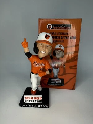 BD SPORTS Gunnar Henderson Orioles Birdland 2024 Members Only Bobblehead