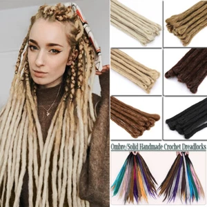 Extensiones de cabello sintético 60 cm Blond Dreadlocks SE extensiones de cabello hechas a mano - Imagen 1 de 28
