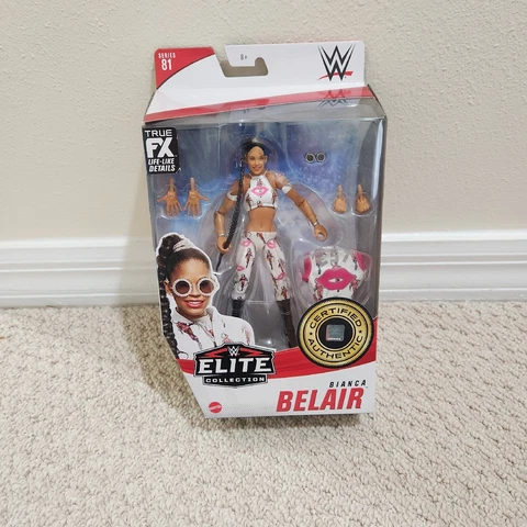 WWE Mattel BIANCA BELAIR Elite Series 81 Woman’s Wrestling Figure Street Profits Cover