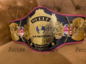 Signature Series Bret Hart Hitman Championship Belt Adult Size Replica - Picture 1 of 9