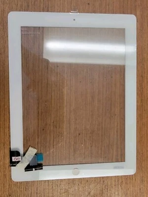 Touch Screen Digitizer Glass Part iPad 2 2nd Gen A1395 A1396 A1397 2011 White - Image 1 of 3