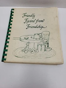 Vintage Kochbuch, Friendly Fixins' aus Freundschaft christliche Schule Libanon TN - Bild 1 von 20