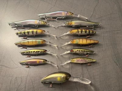 Illex Squirrel Illex Mascle Deep Megabass Vision OneTen Twitchbait Wobbler - Bild 1 von 4