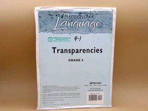 Harcourt Language Ser.: Transparencies by Hallie Kay Yopp Grade 4 - Picture 1 of 3