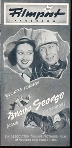 Bravo George - George Formby - Filmpost Programm - FP 287 ungelocht (74/56) - Picture 1 of 1