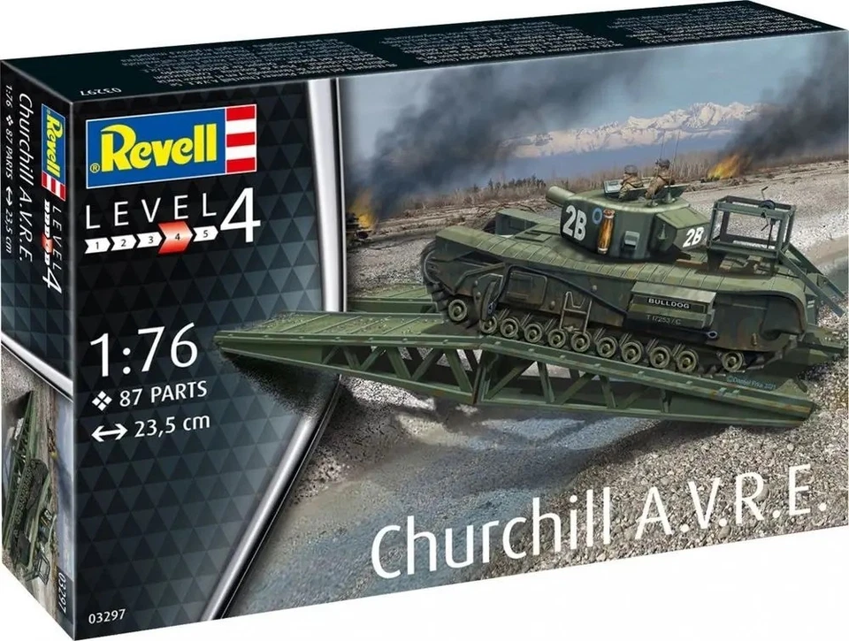 Revell 03297 - 1:76 Churchill AVRE - Immagine 1 di 3