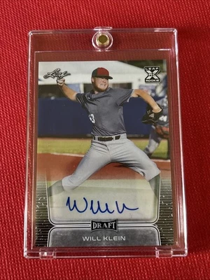 2020 Leaf Draft - Autographs Will Klein #BA-WK1 NM/MT **Ships Free** - Image 1 of 4