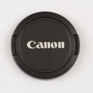Genuine Canon E-58mm Front Lens Cap (Black) - Picture 1 of 3