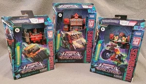 Transformers Legacy Junkion Lot Crashbar Scraphook & Trashmaster Junkasaurus New - Picture 1 of 9