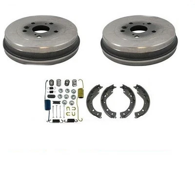 Fits For 2003-2005 Toyota Rav4 Rear Brake Drum Drums Shoes Kit - Image 1 of 4