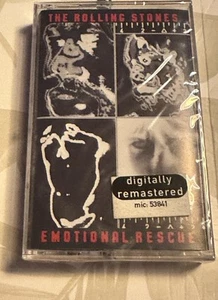 The Rolling Stones - Emotional Rescue Cassette ✨New Sealed✨ - Picture 1 of 3