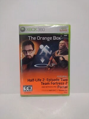 The Orange Box SEALED  5 Games In 1- Half Life 2  Portal Team Fortress Xbox 360  - Image 1 of 4