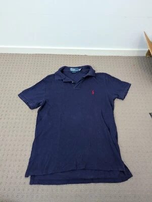 Polo Ralph Lauren Polo Shirt Mens M Navy Blue Short Sleeve Classic Fit Pony Logo - image 1 of 4