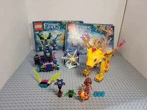 LEGO Elves (41192) Azari & the Fire Capture 100% completo con manuali - Foto 1 di 9