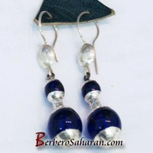 Compra pendientes de plata tuareg hechos a mano de Argelia - Imagen 1 de 1