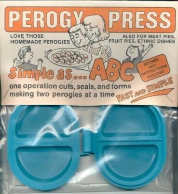 Vintage PEROGIE PRESS / MAKER - NOS - Make Perogies Like Grandma / Baba Used To - Image 1 of 3