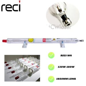 Tubo láser CO2 RECI W2 W4 W6 90W 100W 130W 160W para máquina de corte de grabado - Imagen 1 de 11
