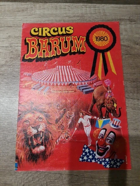Circus Barum 1980 Programmheft - Internationale Tournee - Bild 1 von 1