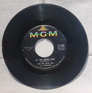 Sam The Sham And The Pharohs - "LI'L RED RIDING HOOD"- 45 rpm Vinyl - MGM - Picture 1 of 4