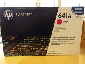Nuevo cartucho de tóner para impresora LaserJet magenta HP C9723A 641A sellado OEM - Imagen 1 de 3