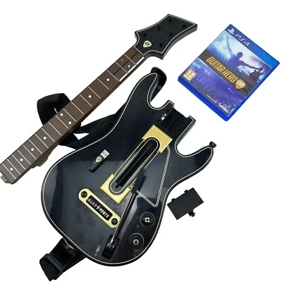 Guitar Hero Live PS4 Guitar with Game & Dongle Sony PlayStation 4 & Strap - Image 1 of 4