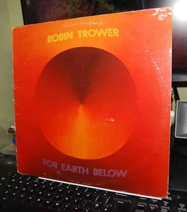ROBIN TROWER. " FOR EARTH BELOW " LP UK 1975. CHRYSALIS LABEL. ORIG. - Picture 1 of 4