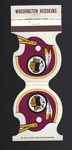 Washington Redskins Commanders Matchbook Schedule 1981 - Ettco Wire & Cable Corp - Imagen 1 de 2