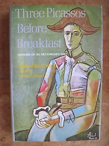 Three Picassos Before Breakfast SIGNED by ANNE-MARIE STEIN Story of Art Forgery - Picture 1 of 7