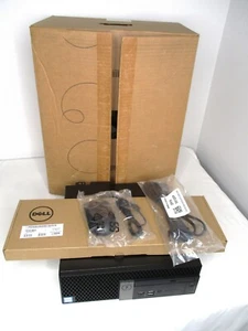 Dell Optiplex 7060 SFF Computer i7-8700 3.2Ghz 16GB 256GB NVMe DVD-RW Keyb+Mouse - Picture 1 of 16