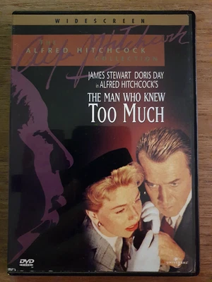 THE MAN WHO KNEW TOO MUCH - US R1 DVD Alfred Hitchcock Anamorphic Widescreen - Image 1 of 3