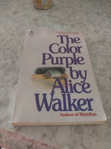Alice Walker’s The Color Purple - 1st First Edition Print - 1982 Paperback - Foto 1 di 4