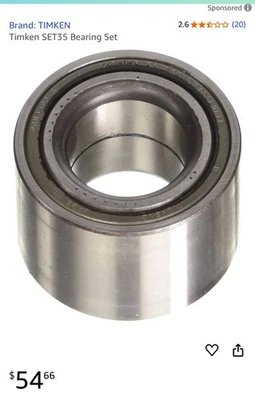 Timken Set35 Lote de 2 Foto 1 de 3