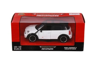 MINI COOPER S COUNTRYMAN W/SUNROOF WHITE 1/24 DIECAST CAR SHOWCASTS 73353WT - Image 1 of 4