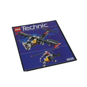1x Lego Technic Building Instructions Booklet Airport Sky Ranger Plane 8836