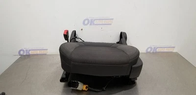 19 CHEVY SILVERADO 1500 LT ASIENTO INFERIOR PISTA CONDUCTOR DELANTERO TELA NEGRA POTENCIA Foto 1 de 4