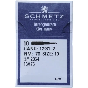 Schmetz SY 2054, 16x75, CANU:12:31 Size 70/10 to suit Singer 14U overlock machin - Bild 1 von 2