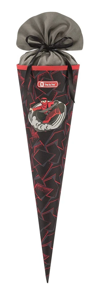 Step by Step School Cone Schultüte Ninja Yuma Schwarz Neu - Bild 1 von 1