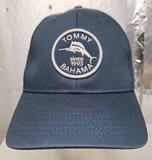 New Tommy Bahama Baseball Caps Hats Strap Mesh Net White Grey Khaki Blue