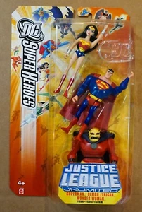 DC Super Heroes Justice League Unlimited Superman Demon Etrigan Wonder Woman - Picture 1 of 2