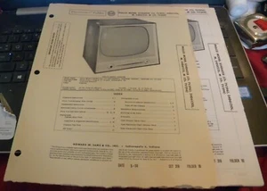 PHILCO TELEVISION RECEIVER - 5 MODELS (SAMS PHOTOFACT 318-10) - Picture 1 of 1